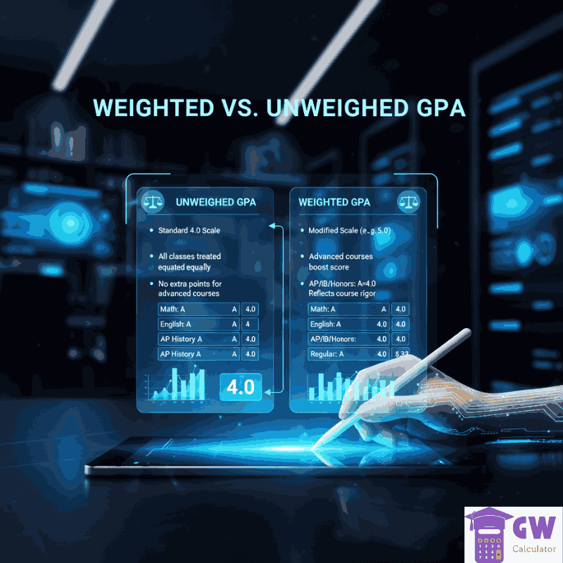 Difference Between Weighted and Unweighted GPA