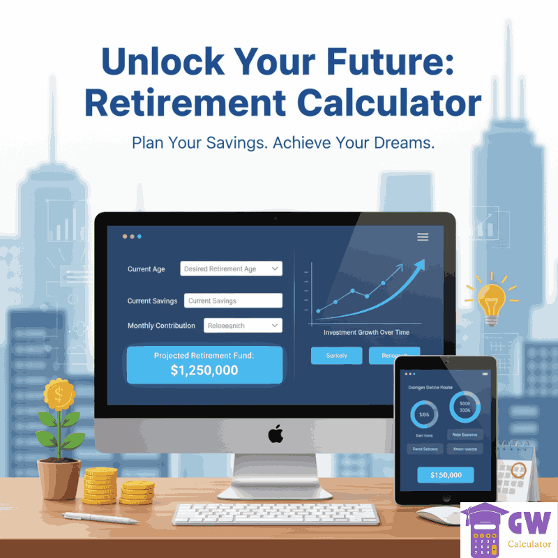 Fisher Retirement Calculator: Project Your Future Value & Retirement Income