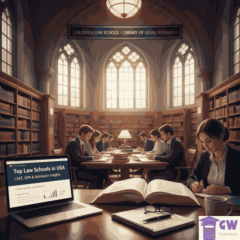 Top Law Schools in USA LSAT, GPA & Admission Insights