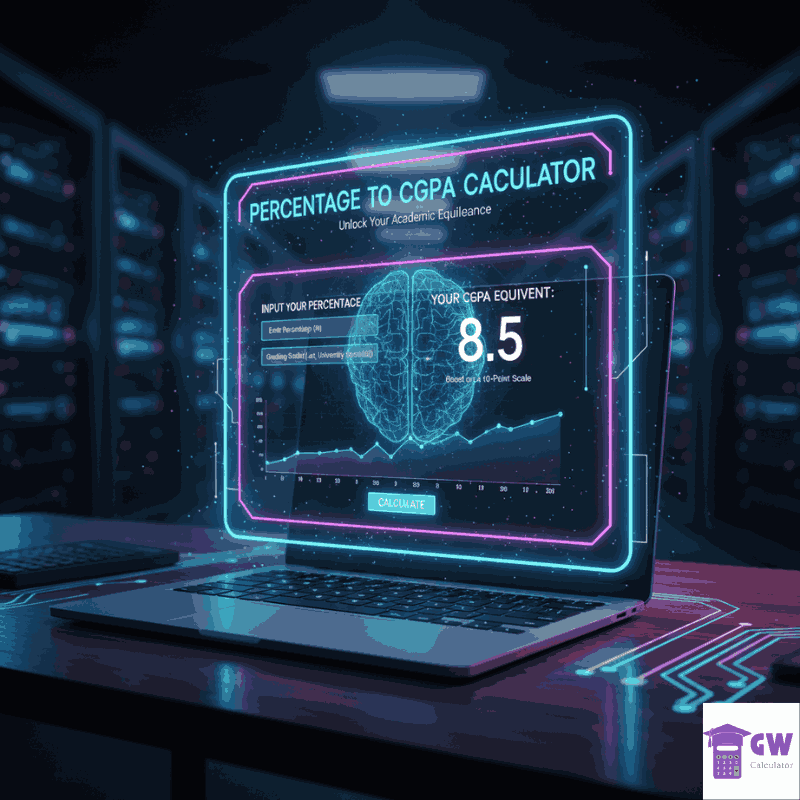 Percentage to CGPA Calculator Guide